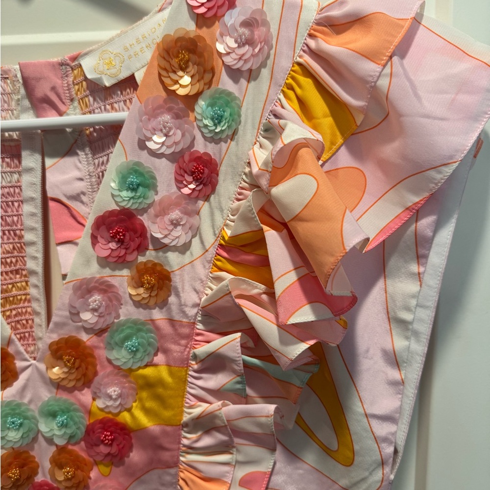Sheridan French Stacey dress in Peony Wave - Picture 5 of 8
